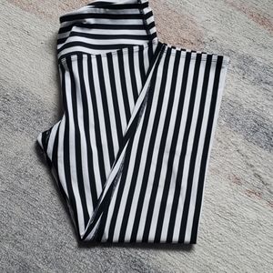 Hardtail striped cropped legging